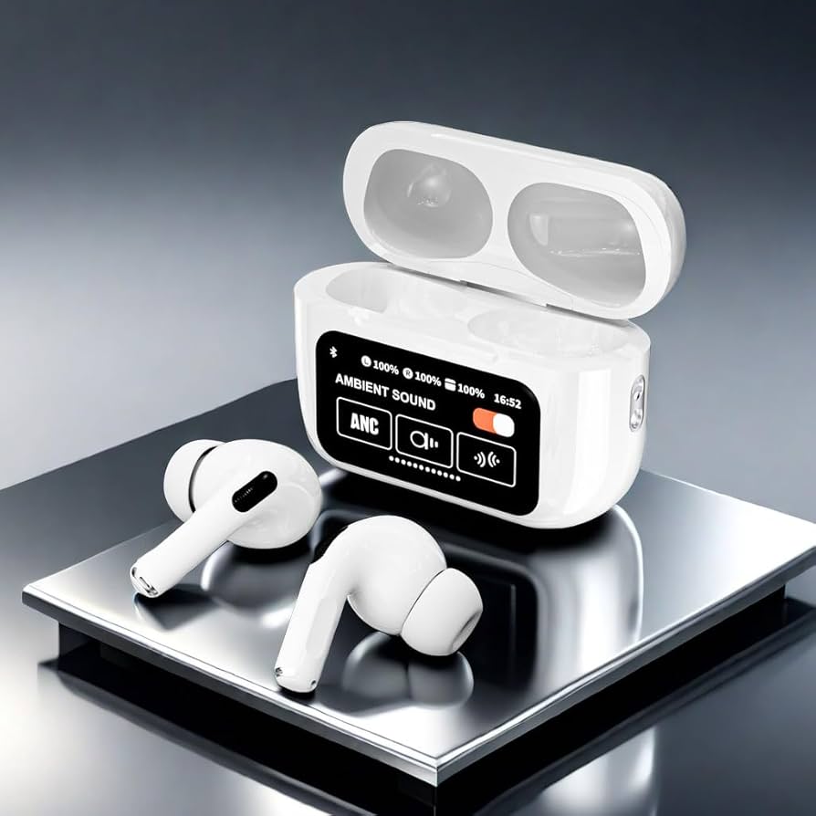 AIRPODS A9 PRO Touch Screen ANC/ENC - Eve Admire